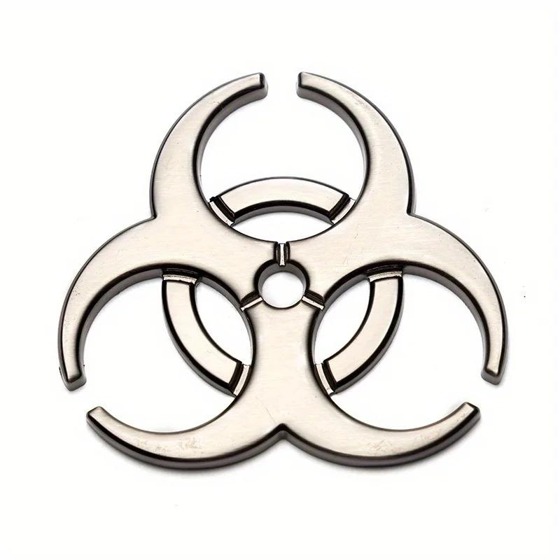 1pc Umbrella Emblem, Metal Car Decal (Stylish & Protective), Custom Vehicle Badge, Automotive Exterior Accessory