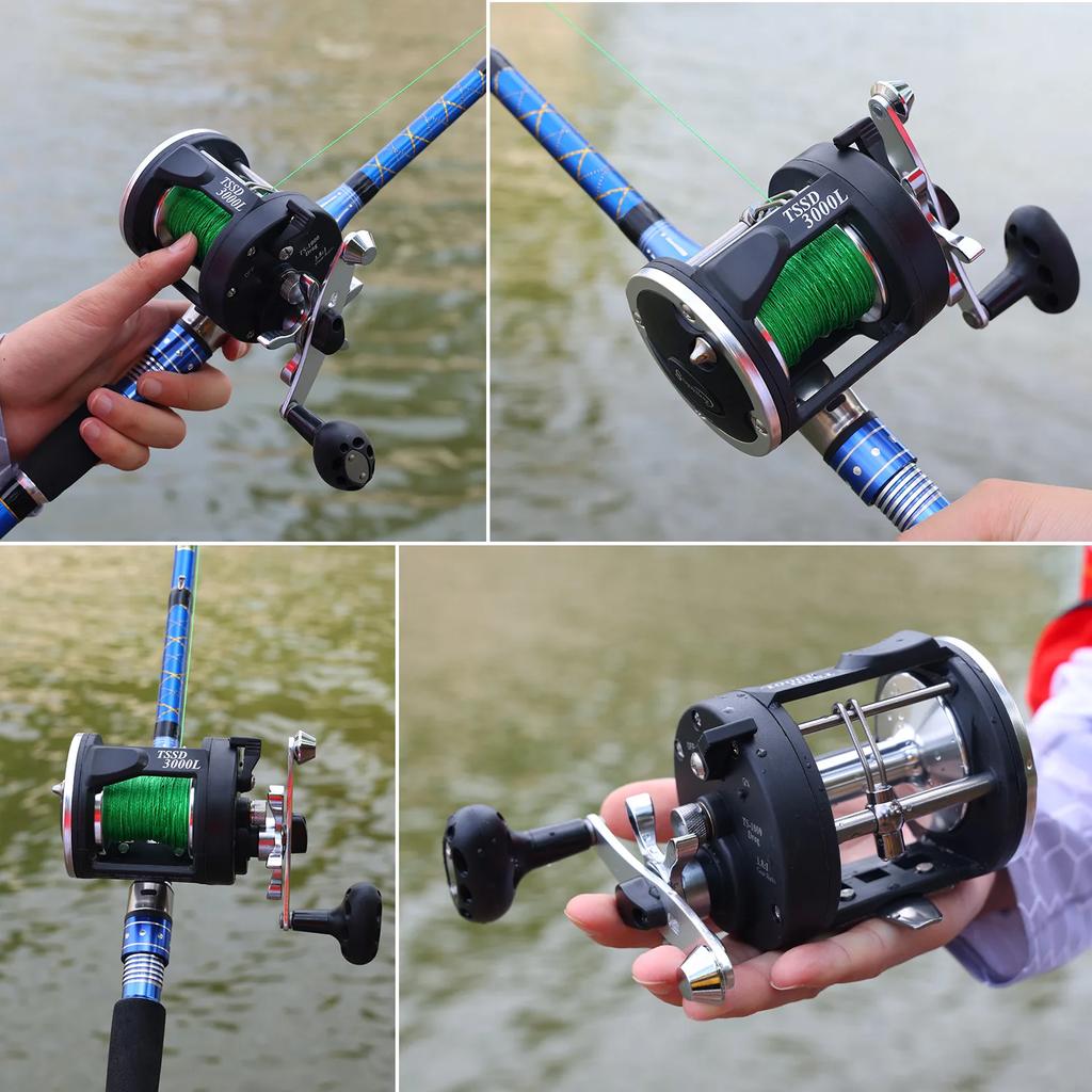 New Trolling Fishing Reels 3000 4000 Casting Reel Max Drag 28kg Fishing Tools for Saltwater Sea Fishing Pesca
