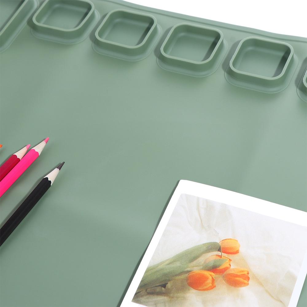60*40cm Malmatte Multifunktionale DIY Silikon Malmatte Palette Kinder Graffiti Zeichenbrett Ölgemälde Brettmatte