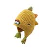 Children's Dinosaur Winter Hat: Stylish, Cute, Warm Ear Protection for Boys & Girls, Medium/Large, Thick Wool Pullover.