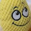 Eco-friendly Cotton Rope Wear-resistant Dog Molar Toy Plush Avocado Shape Pet Interactive Accessories