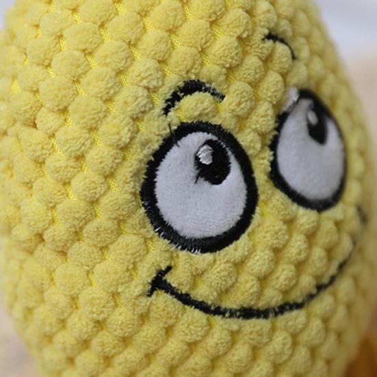 Eco-friendly Cotton Rope Wear-resistant Dog Molar Toy Plush Avocado Shape Pet Interactive Accessories
