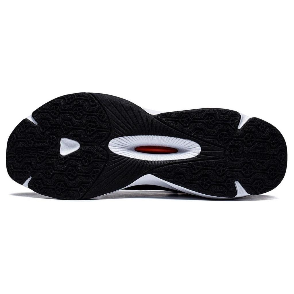 Li Ning Soft Slip Resistant Low top Casual Shoes Men's Black AGLT051-4