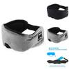 Light Blocking And Noise Reducing Plush Sleep Eye Mask With Bluetooth Earphones For Rest And Phone Calls