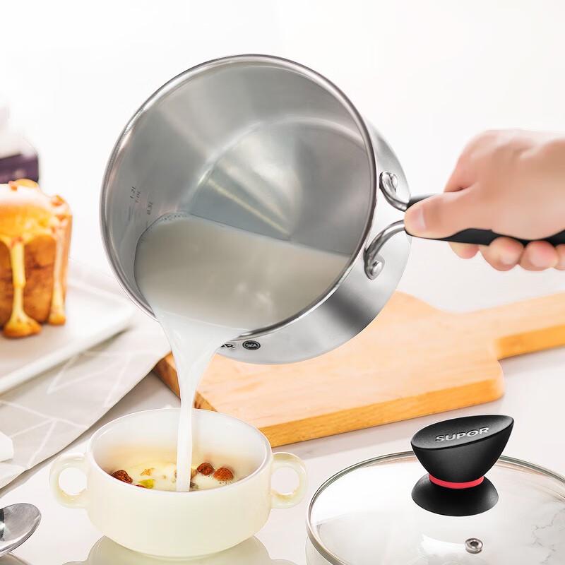 Supor 16cm 316L Stainless Steel Milk Pot