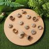 50/100PC Natural Acorn Cap Dried Acorn Decorative Christmas Tree Hanging Pendant DIY Autumn Fall Ornament For Golden Christmas