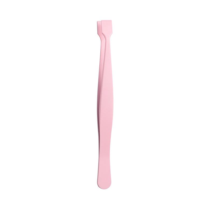 Glue-Free Gold Feather Non-Stick Precision Eyelash Tweezers
