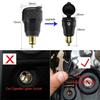 Waterproof Type C + Usb Power Socket Charger For Bmw Motorcycle Din Plug Adapter
