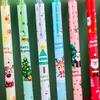 6Pcs Gel Pen Quick Drying Smooth Writing Stationary Christmas Themes Press Writing Pen for Student