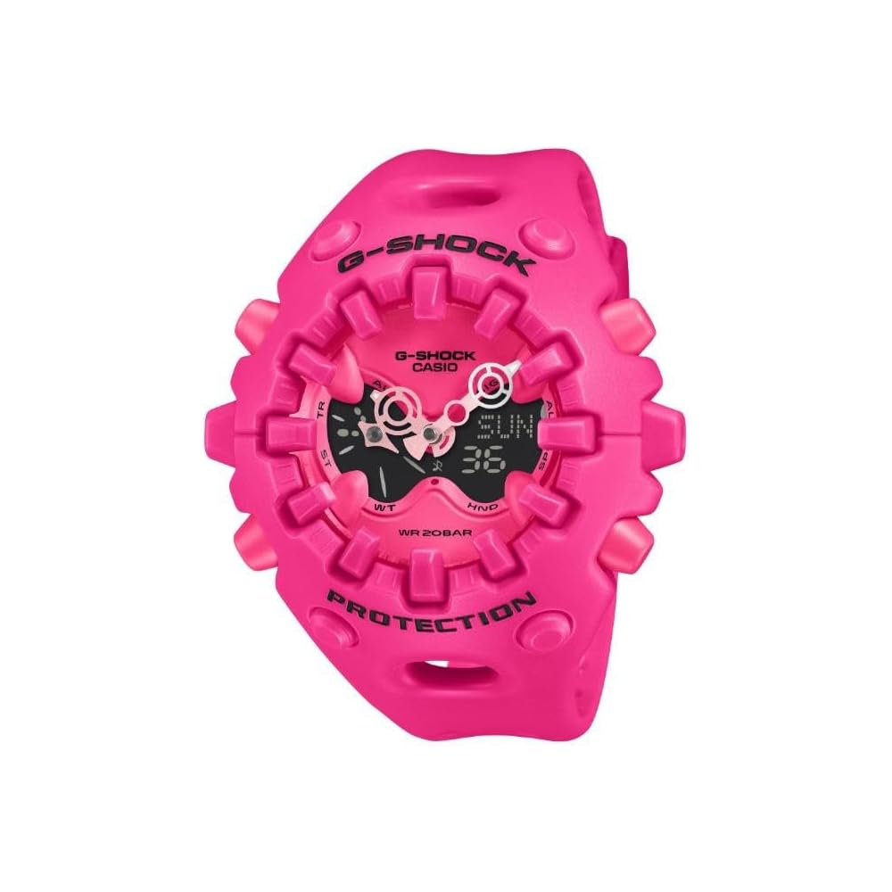 Casio G-Shock GA-V01 Series Analog-Digital Watch Pink Bumper Index Men s Overseas Model