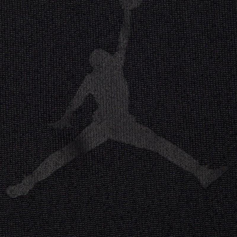 Jordan Quick-Dry Solid Color Logo Casual Short Sleeve T-Shirt Men Tops Black 866591-010