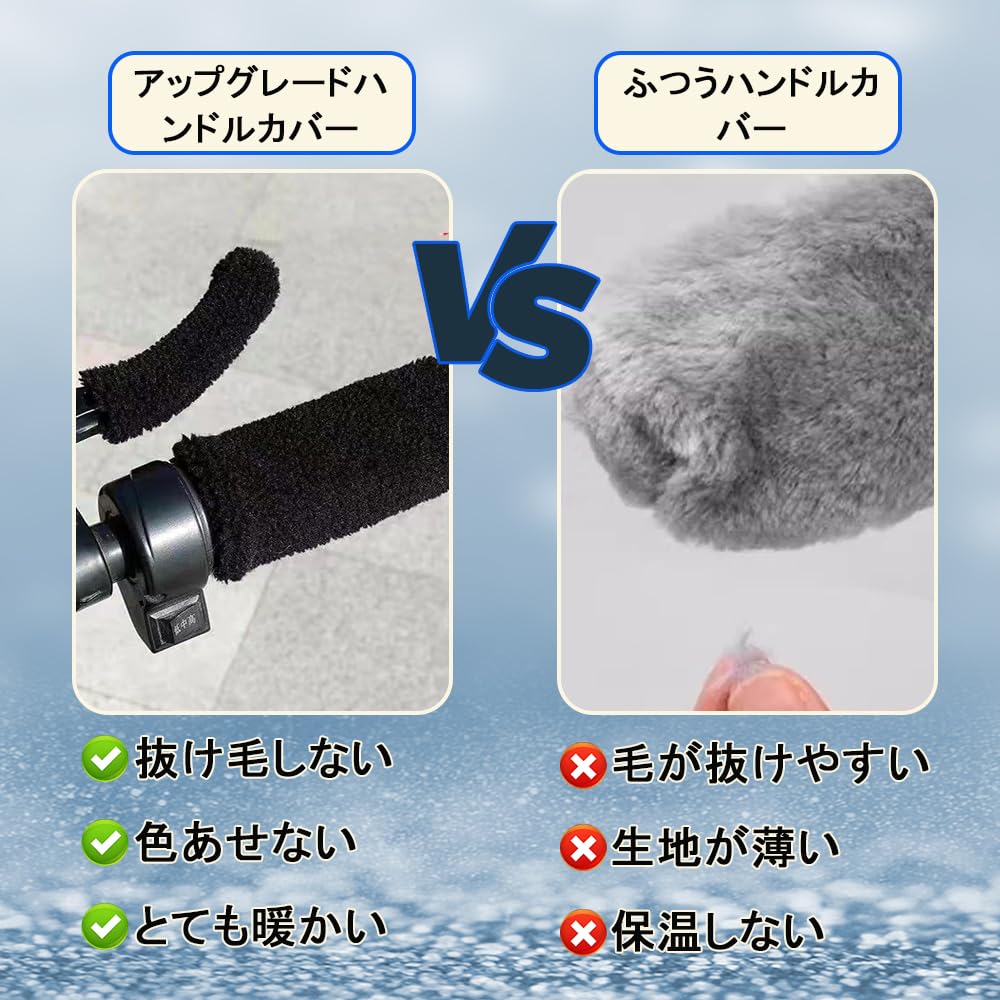 DACAIFH Motorcycle Grip Cover, Winter Gloves, Cold Weather Handle Cover,