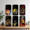 Game MortalS K-Kombat Cool Phone Case For Samsung S25,S24,S21,S22,S23,S30,Ultra,S20,Plus,Fe,Note,10,9,5G Black Cover