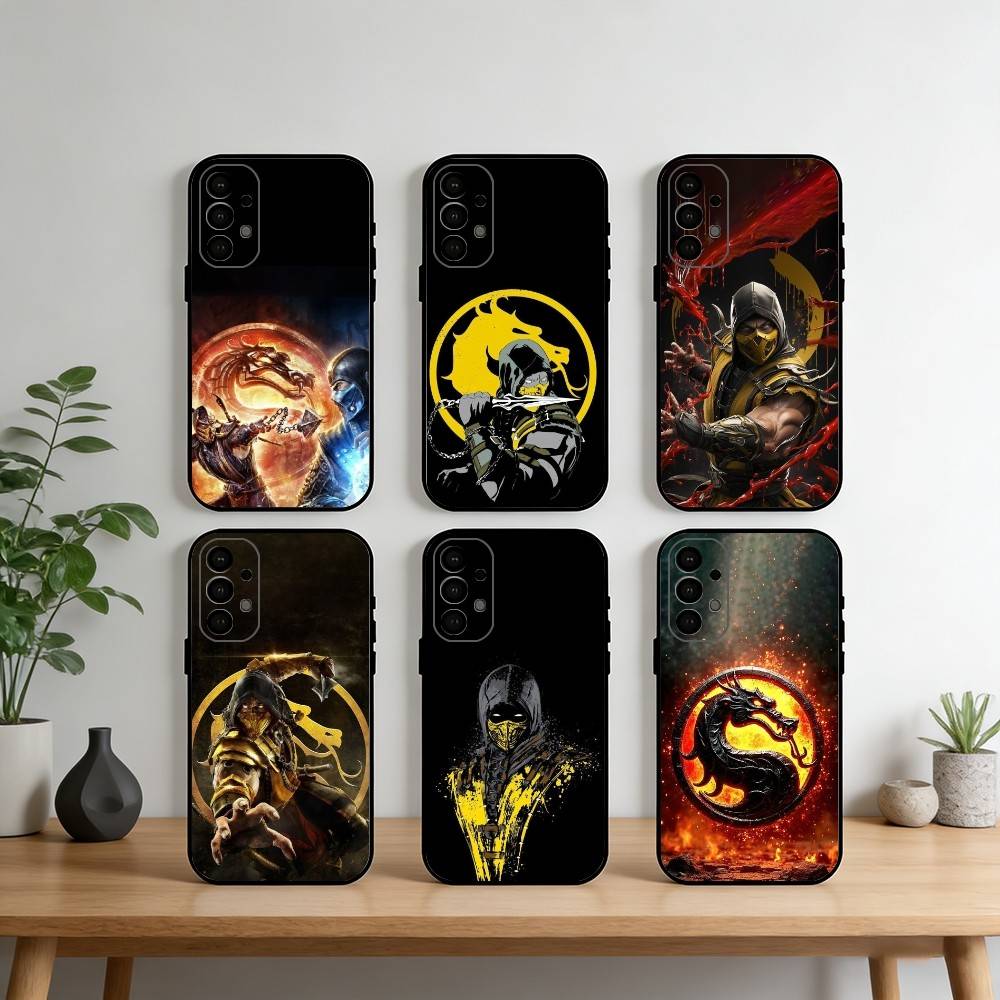 Game MortalS K-Kombat Cool Phone Case For Samsung S25,S24,S21,S22,S23,S30,Ultra,S20,Plus,Fe,Note,10,9,5G Black Cover
