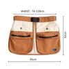 Waterproof Multi-pocket Half Apron Makeup Artist Hairdresser Outdoor Running Waist Apron