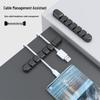 Silikon Cartoon Kabel Organizer - Selbstklebender Desktop Kabelclip Wickler