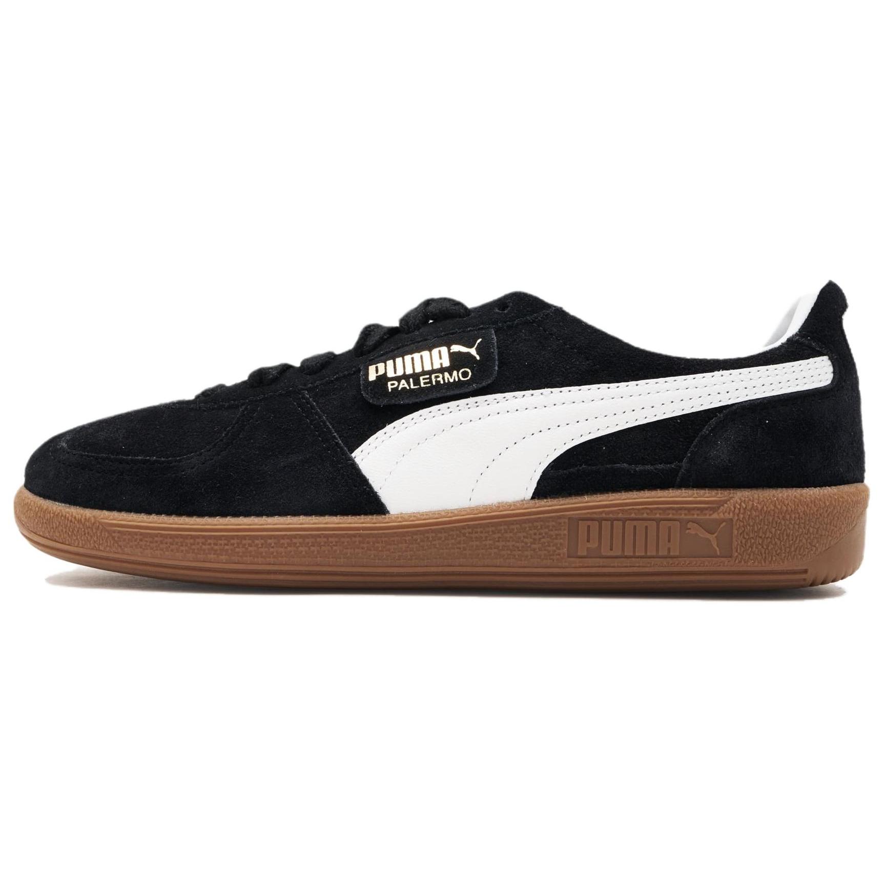 

новые PUMA Palermo Черно-белые с резиновой подошвой 40