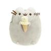Gray Cat Ice Cream & Donut Plush Toys - Fat Ji Cat Figurines