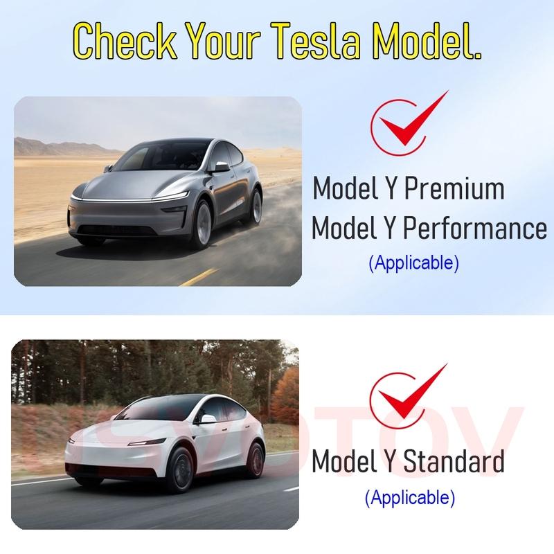 for Tesla Model Y Juniper 2026 2025 Dashboard Cover Anti-Glare Dustproof Suede Center Console Dash Pad Mat Sunshade Accessories