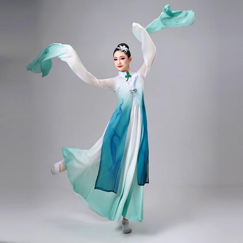 Water Sleeve Classical Dance Costume for Women