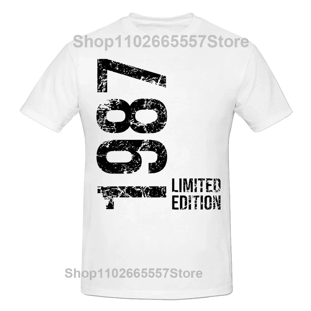 Novelty Awesome 37th 37 Years Retro Vintage 1987 T Shirts Graphic Cotton Streetwear Short Sleeve Birthday Gifts Summer T-shirt