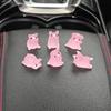 2ks Car Ornament Mini Pig
