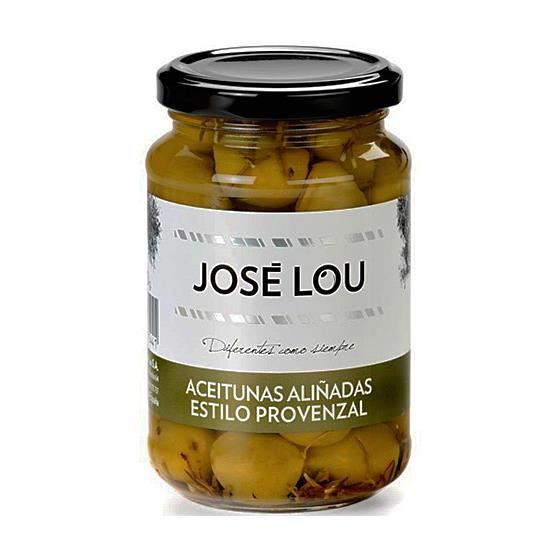 Olives assaisonnées à la provençale (200 g) - José Lou