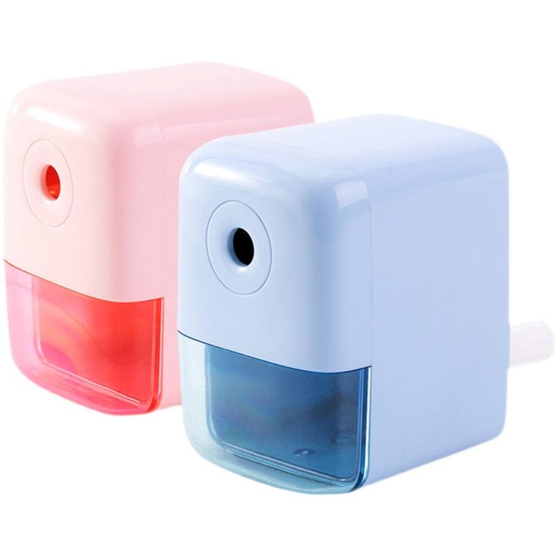 Hot Selling Mechanical Hand-Cranked Automatic Pencil Sharpener Plastic