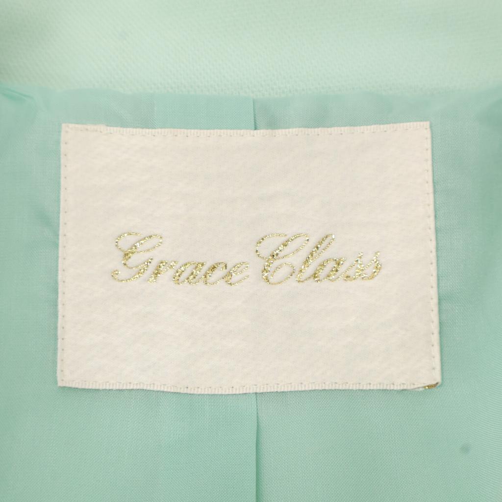 Grace Class Mint Green Triacetate Trench Coat coat 38 Mint greenUsed