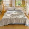 Mling Striped Washed Cotton Summer Quilt