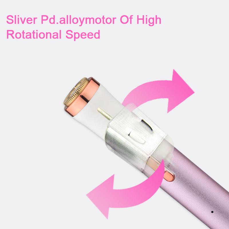 Rechargeable Portable Multifunction Painless Epilator for Face and Body Hair Removal Device Women Handheld Washable Hair Removal
