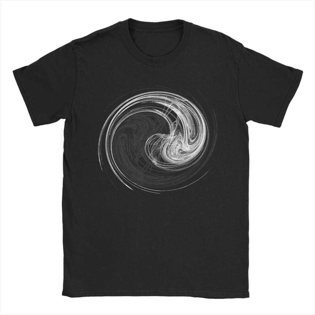 Ying Yang Energy Meditation Watercolor Tai Chi TShirt Summer   Cotton TShirts For Unisex Popular Casual Tshirt Short Sleeve