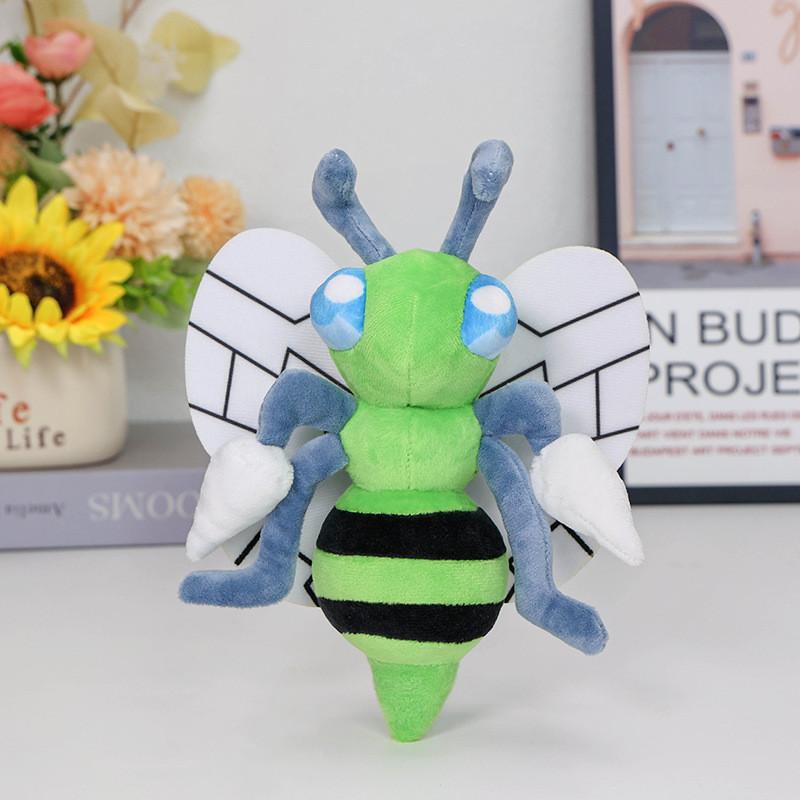 

Pokemon Beedrill 18cm Plush Bee Toy With Short Plush Material For Kids And Adults зелений