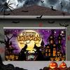 hraiufc Halloween Garage Door Decorations Cover Banner 7x16ft