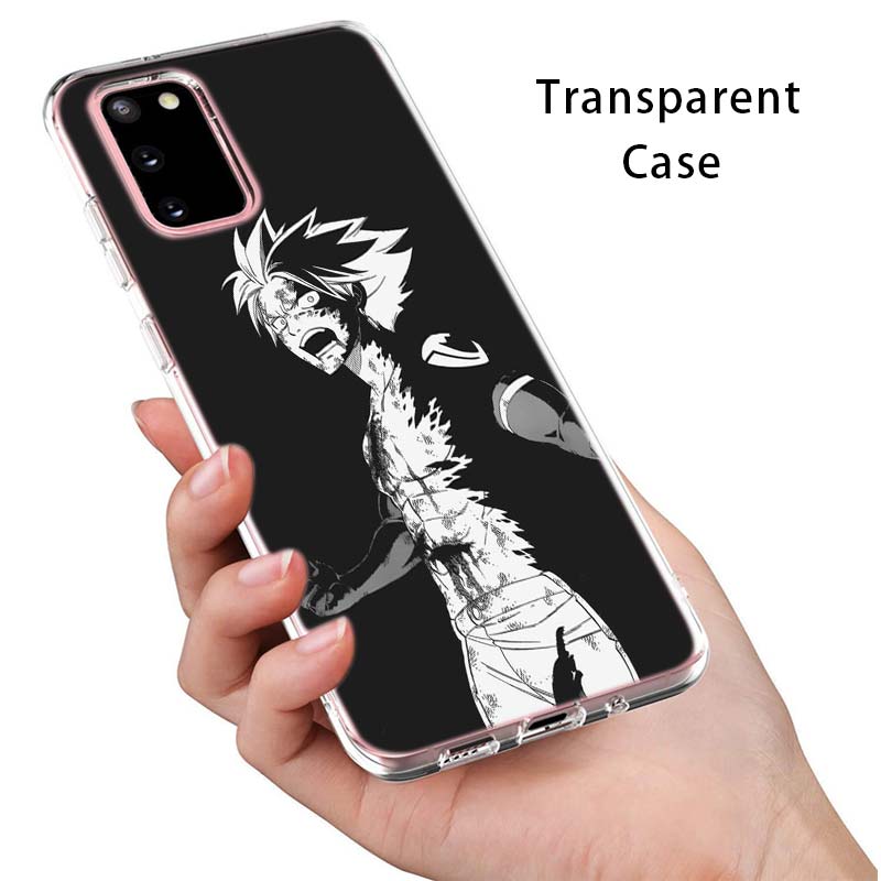 Fairy Tail Comic For Samsung Galaxy S22 Pro S21 S20 FE Ultra S10 S10E Lite S9 S8 Plus S7 S6 Edge Soft Phone Case