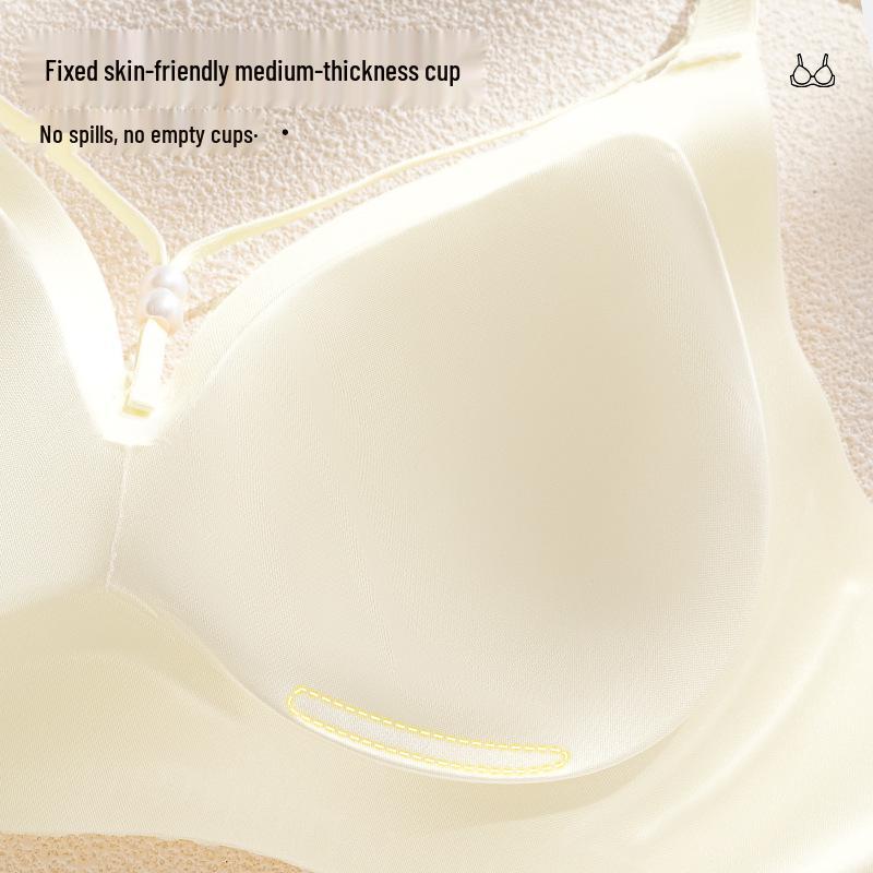 Nahtloser, kabelloser BH: Weicher Halt, Anti-Hänge-Effekt, Entwickelt für große Brüste