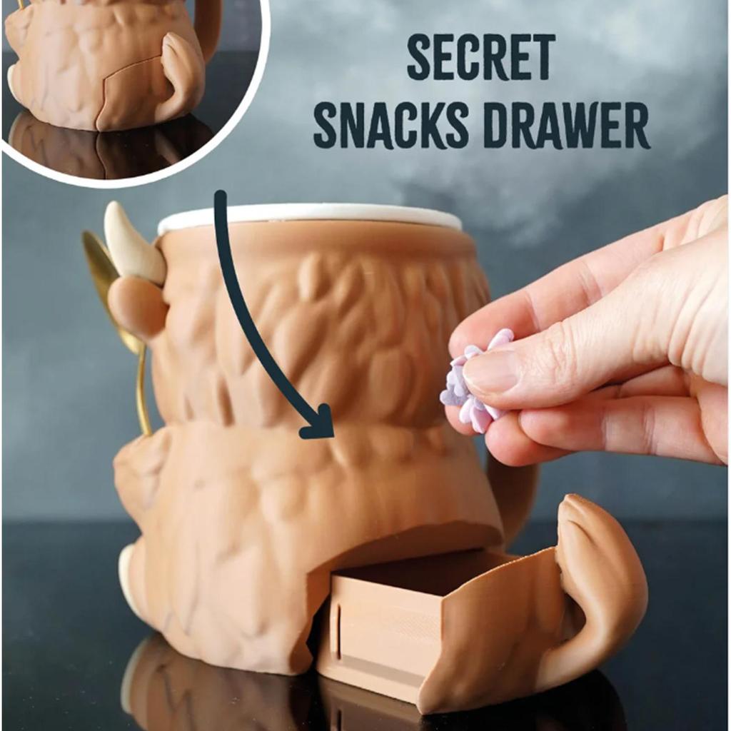 Dekorativ Isbægerholder 473 ml Isbæger Pint Holder Høyfjellsfe Dessertbøtte Med Frostsikker Håndtak For Yoghurtblanding Barn