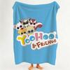 toy Y YooHoo F Friends Throw Flannel Throw Blanket Suitable for Sofa Living Room Bedroom