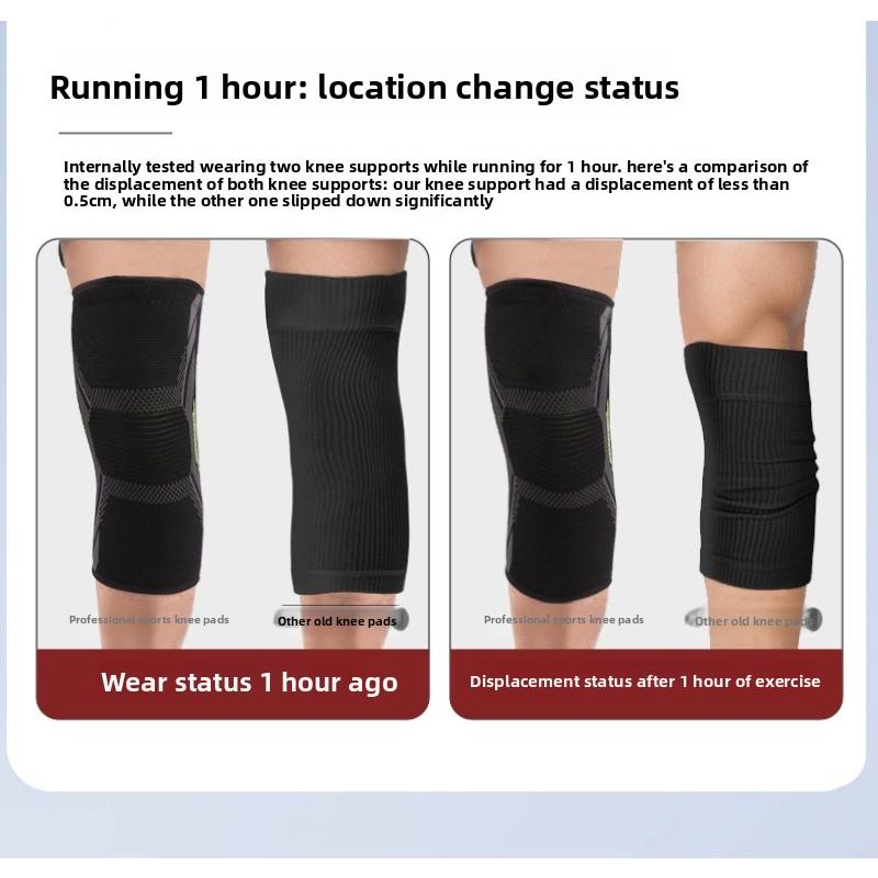 Sports Knee Support Knitted Nylon Basketball Running Protective Gear Patellar Strap Men's Knee Joint Cycling Knee Cover