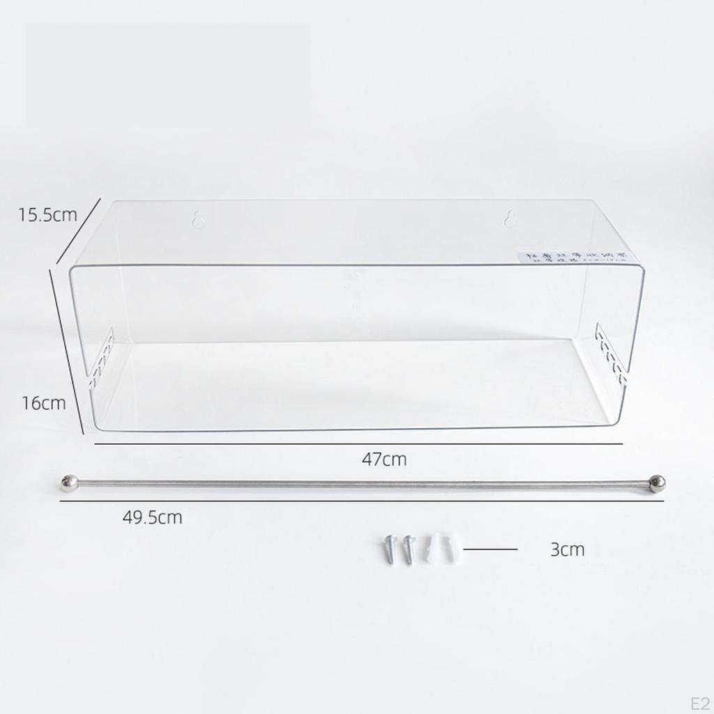 Washi Tape Organizer Bastel-Display Rollenlagerung Transparenter Drahtspulenständer Band Wand