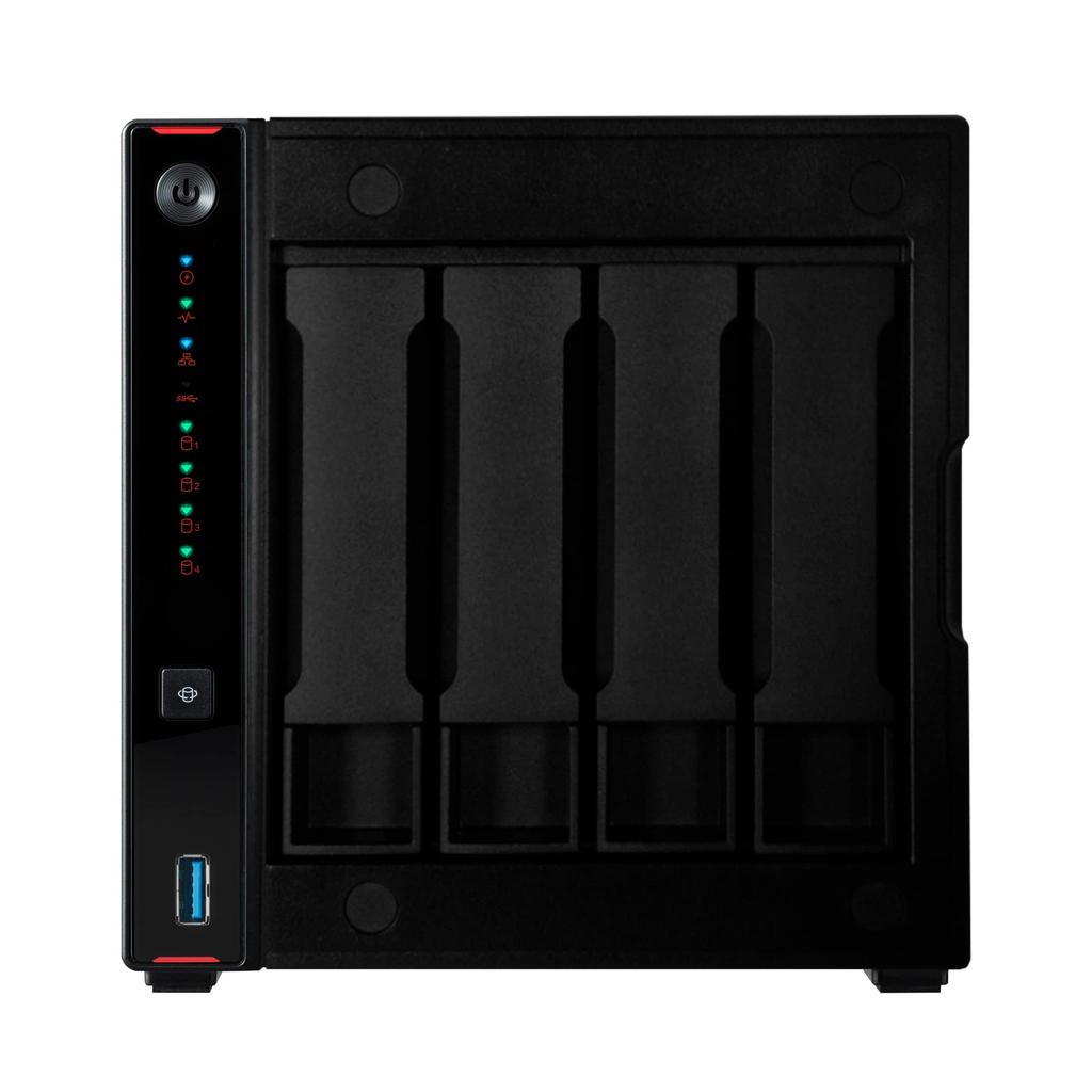 ASUSTOR ASUS Subsidiary NAS Kit 4 Bay AS5404T Nimbustor 4 Gen2 NvMe SSDx4 Slot Intel Celeron N5105 Quad Core High Speed Port DDR4 4GB Memory HDMI