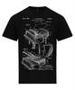 Grand Piano Patent Blueprint Pianist T-Shirt