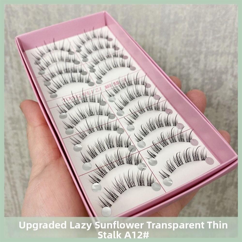 Natural Fake Lashes Wispy False Eyelashes Hot Eyelashes  Makeup Eyelash Extension