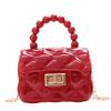 Popular Super Hot Transparent Jelly Bag Portable Mini Bag Children's Small Bag Girls Cute Small Satchel