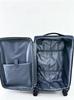 Luxury Men's Soft Leather Business Trolley: Large Capacity Travel Suitcase with Universal Wheels and Combination Lock.