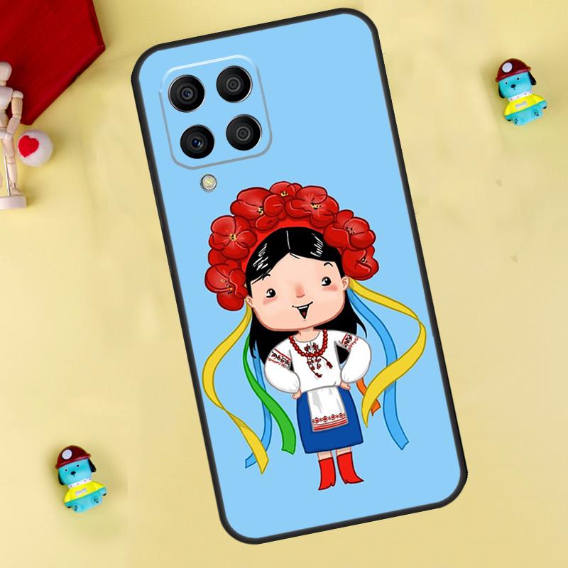 Ukraine Ukrainian Girl Case For Samsung Galaxy M31 M21 M35 M12 M13 M14 M15 M06 M16 M36 M56 M53 M32 M52 M55 M34 M54