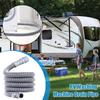 RV Washing Machine Drain Pipe 2/5/8M Length Flexible Corrugated Hose for Camper Van Motorhome Sewer Discharge Accessories X7B5