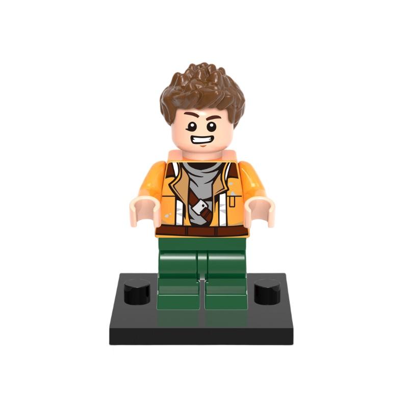 X0132 Building Blocks Diy Plastic Toy Set For Kids Abs Material Small Particle Type 0-38 Pieces 0.05kg Weight