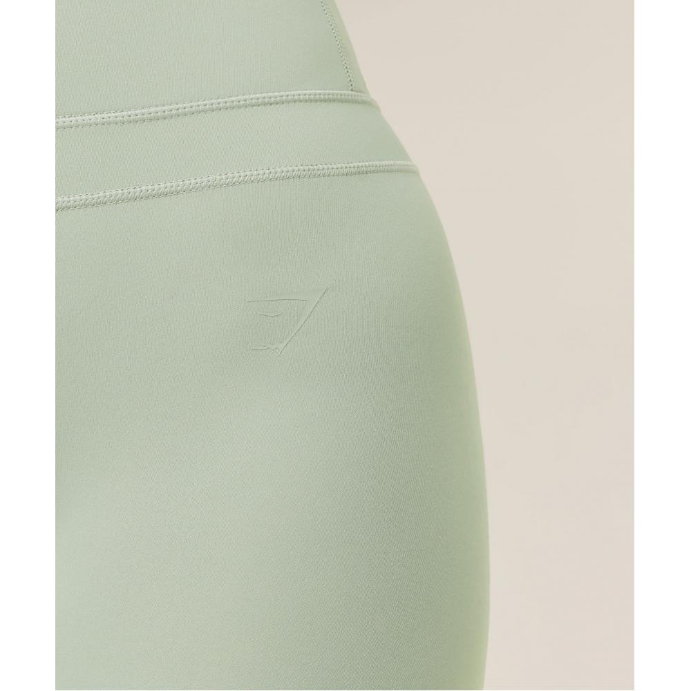 Gymshark Whitney Short Leggings Haze Green B6b6m Edc3