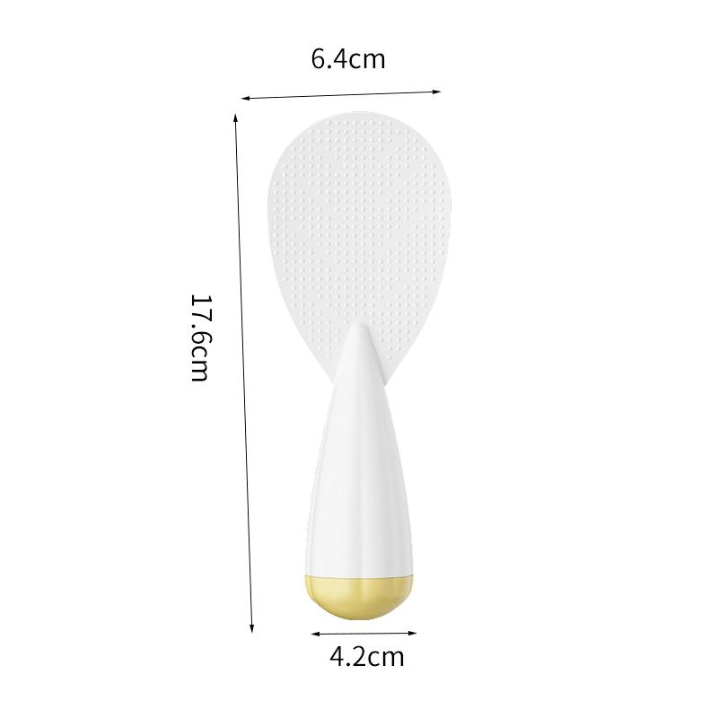 

ПП Ложка Стакан Дизайн Антипригарная Ложка для Приготовления Риса Подставка Лопатка для Риса Стоячая Ложка для Суши Липкий Сладкий Рис Кухонные Гаджеты белый